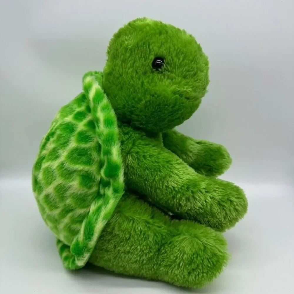 Aurora World Green Turtle Sitting Plush Stuffed Animal 13